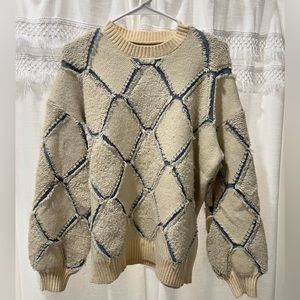 Patterned sweater
